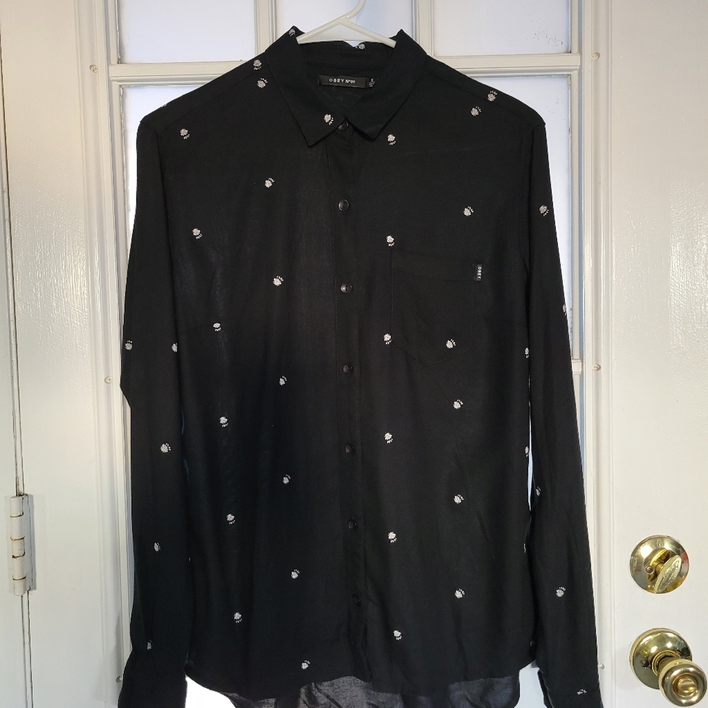 Obey Button-Up - Picture 4 of 8